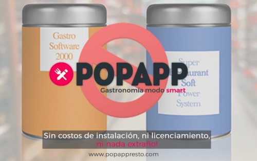 software PopApp resto para restaurantes
